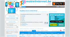 Desktop Screenshot of 123mobielinternet.be